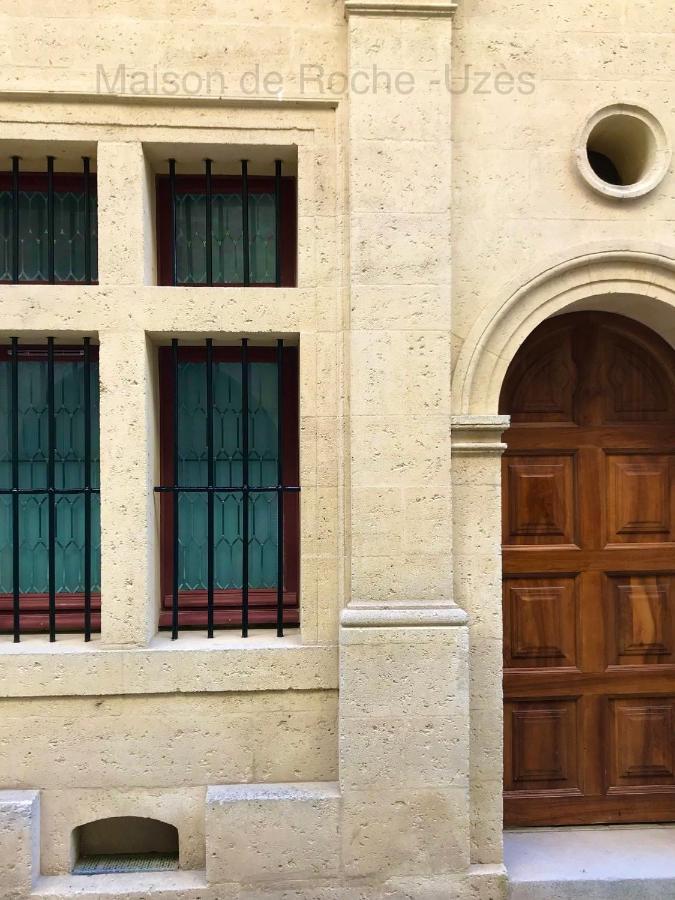 Maison De Roche-Uzes Centre Historique L' Ucetia Eksteriør billede